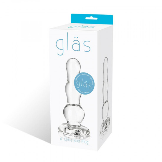 Glas 4" 玻璃後庭塞