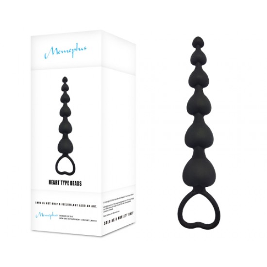 Memeplus Heart Type 心型後庭拉珠
