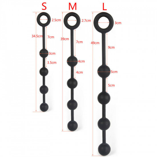 矽膠球形肛門拉珠