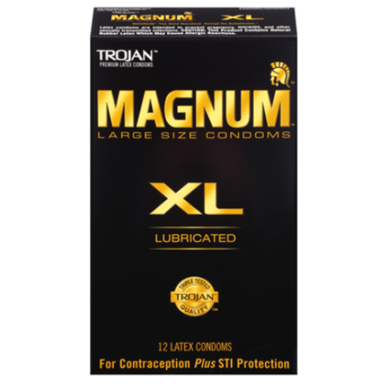 Trojan Magnum 64/58mm 加大碼乳膠安全套 12片裝