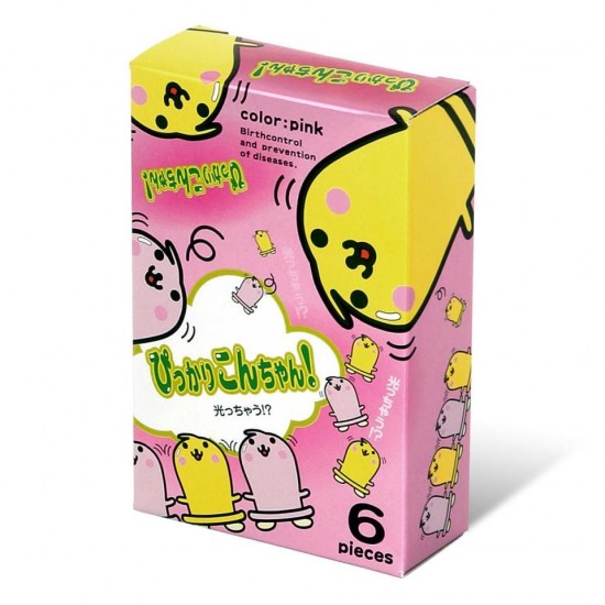 Fuji Latex 閃耀吧，光仔!  乳膠安全套 6 片裝