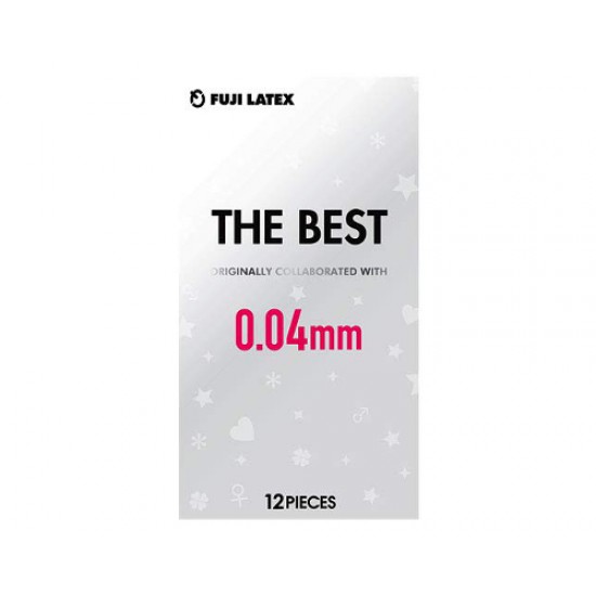 The Best 0.04 乳膠安全套-12片