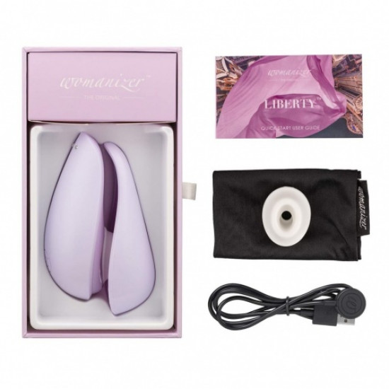 Womanizer Liberty-陰蒂按摩器 - 淺紫色